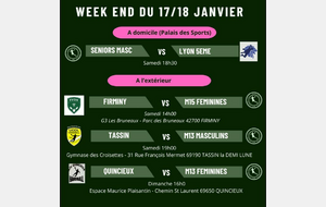 Rencontres du week-end