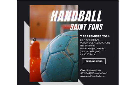 7 Septembre 2024 : Forum des Associations