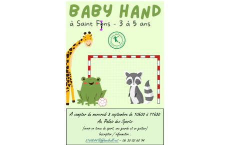 Section Baby hand