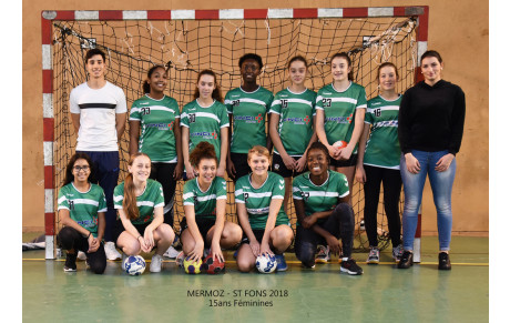 Moins de 15 ans Féminines