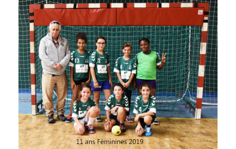 M11 ans Fém Poule A (entente RC Mermoz)